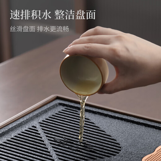 Shangyanfang Ru kiln tea set complete set with tea tray all-in-one automatic tea table kung fu tea maker complete set housewarming gift