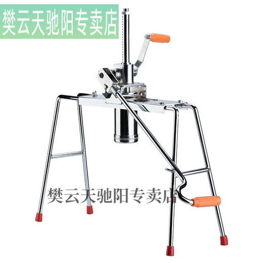 Yilian Home Noodle Machine Household Noodle Press Commercial Stainless Steel Noodle Machine Manual Noodle Machine Wowo Noodles Vermicelli Machine Ordinary Electroplating Bucket Noodle Machine Free 4 Films