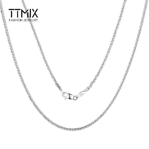 TTMIX platinum necklace platinum pt950 necklace women's platinum Chopard chain platinum chain men's necklace platinum M buckle 3.62g 45cm thick 1.0mm