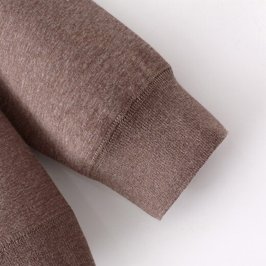 An Zhenxue warm clothes for the elderly, grandma clothes, autumn and winter clothes, middle-aged and elderly women's clothes, mother clothes two-piece set 4055-860 Khaki 3XL recommended 120-140Jin Jin equals 0.5 kg