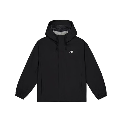 New Balance/NB Woven Jacket Men's Classic Casual Sports Sketshirt Chaqueta sudadera con capucha Nae12041-Bk Negro L