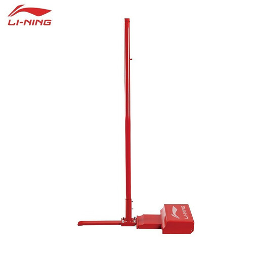 李宁（LI-NING） 便携式EP22羽毛球网柱 普及型 训练线 比赛型 OP65羽毛球网柱 训练型场馆网柱OP30