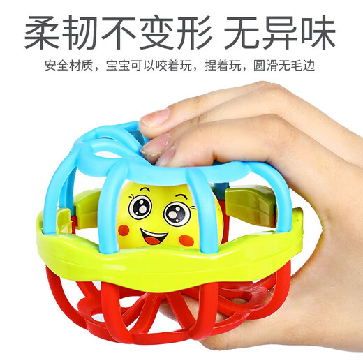 尚韵儿童节婴儿玩具新生儿玩具0-1岁手摇铃小沙锤宝宝牙胶安抚拨浪鼓