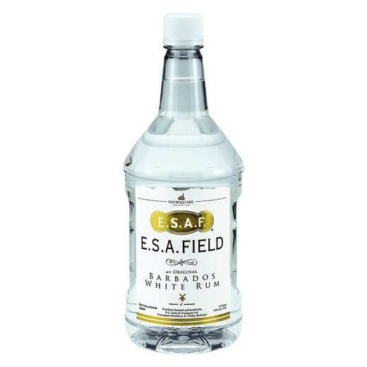 Sifang rum Barbados original imported foreign wine Mojito base wine Sifang ESA Fields white rum 1.75L 1 bottle