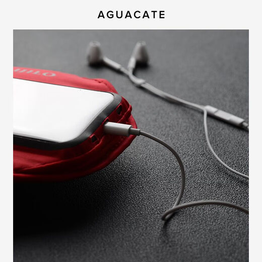 AGUACATE running mobile phone arm bag sports mobile phone arm bag unisex fitness mobile phone bag arm wrist bag red
