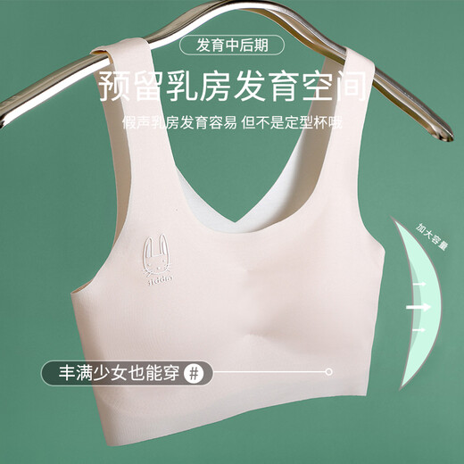 俞兆林2件装少女内衣无痕发育青春期女童小背心初高中小学生大儿童文胸