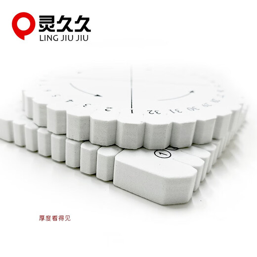 Lingjiujiu coil braider hose braiding hand braiding tool fixed hand rope material package 32 card positions diy bracelet material round