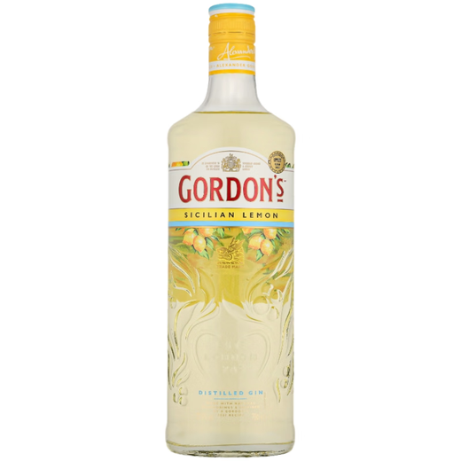 哥顿（Gordon’s） 洋酒 柠檬味 金酒 杜松子酒 琴酒 700ml