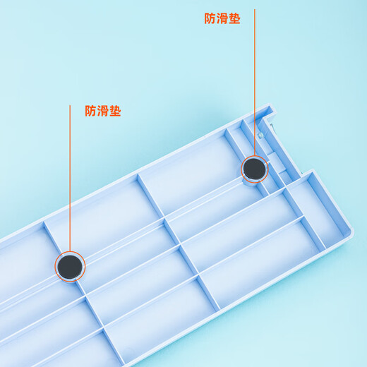 得力小型裁纸刀简约迷你切纸刀A4便携裁纸机裁切照片手动切纸机割纸刀美工刀裁剪器裁纸神器浅蓝