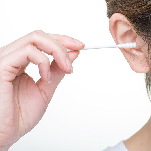 Camellia ear-picking cotton swabs 200 paper shafts adult ear-picking double-ended cosmetic cotton swabs