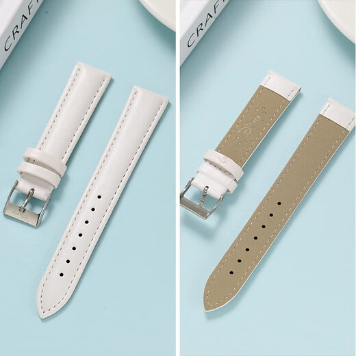 迪士尼手表表带女皮表带帆布尼龙硅胶橡胶钢表带扣男22mm20mm金属 11162表带蓝色 16mm