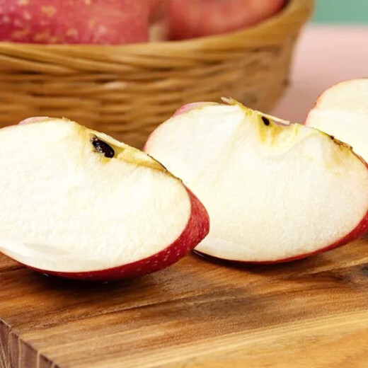 Jingxiansheng Yantai Red Fuji Apple, net weight 5.2Jin Jin is equal to 0.5kg/12 pieces, single fruit 190-240g, fruit gift box
