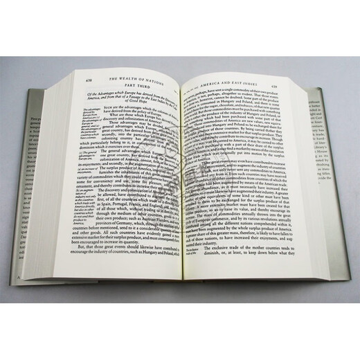英文原版 国富论 The Wealth of Nations 亚当斯密 精装 西方经济学理论