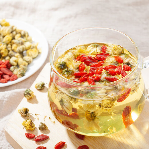 内廷上用北京同仁堂菊花茶胎菊55g 桐乡杭白菊花蕾枸杞金银玫瑰花草养生茶