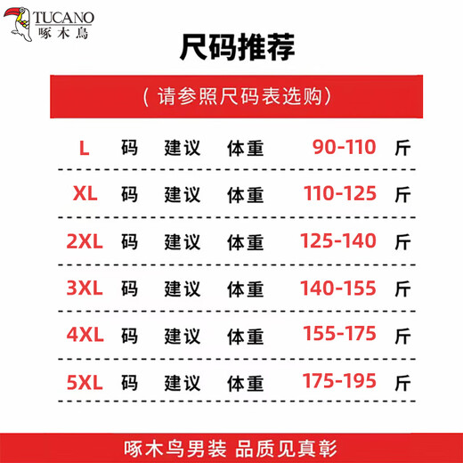 Woodpecker (TUCANO) cotton-padded jacket for men, thickened with velvet, middle-aged and elderly dad's jacket, winter jacket, winter cotton-padded jacket for the elderly, black (thickened with velvet + removable cap) XL (110-125Jin Jin is equal to 0.5kg)