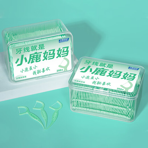 
Xiaolu Mama's big box home floss sticks 200*2 Total 400 home floss sticks
