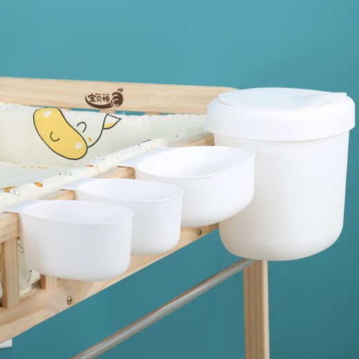 
Renhe solid wood diaper changing table baby care table massage bathing integrated multi-function baby newborn crib changing table invoice contact customer service