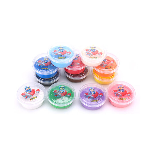 
Morning Light (M/G) Meng Meng Feihu series ultra-light clay plasticine 12 color clay student children's toy box with tool JKE04528 1 box (send 1 rubber piece)