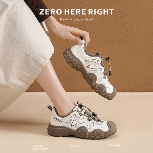 ZHR Wanderschuhe für Frauen im Freien Wanderschuhe für Frauen für Frauen leicht dicker Sohle atmungsaktiv