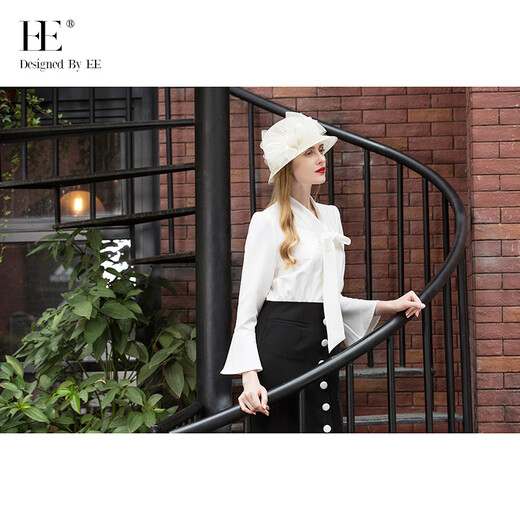 Ee Summer New Style Mesh de style britannique Hat de haut décontracté et polyvalent de style coréen élégant chapeau solaire Suncreen Sun Sun Hat Summer's Summer White Ajustivable