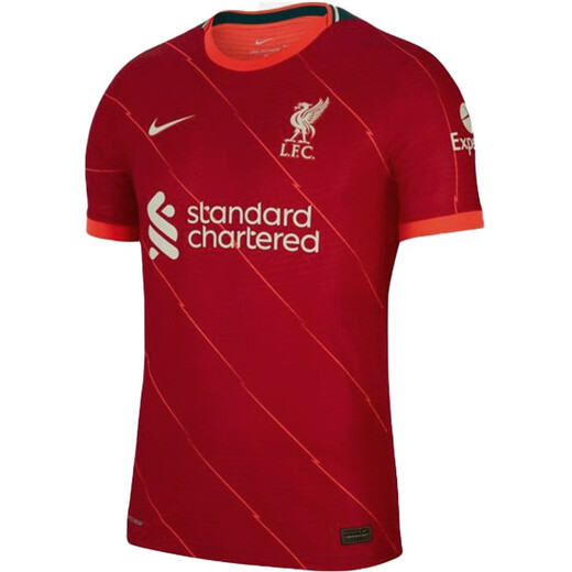 Nike 21/22 Saison Liverpool Home Player/Fan's Edition Kurzarm T-Shirt Jacke Fußballanzug DB2533 Player Version Red DB2533-688 S