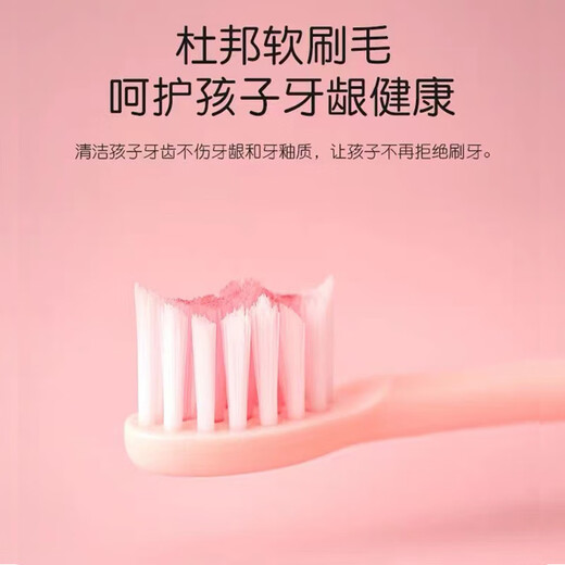 马博士 儿童电动牙刷6-12岁-15岁声波震动充电式牙刷 蓝色小熊