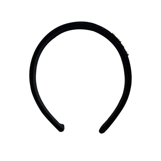 Idel spring and summer high-end velvet headband women's face wash high head pressure hair headband niche versatile outing retro hair accessories high-end letter headband F1565