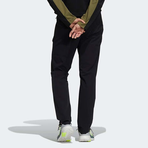 Adidas Sports Pantalons Menside officiel du site officiel pour le vent Windproofing Using-Resistant Tenue tissée Pantalon décontracté pantalon masculin H13798 Black XS 170/72