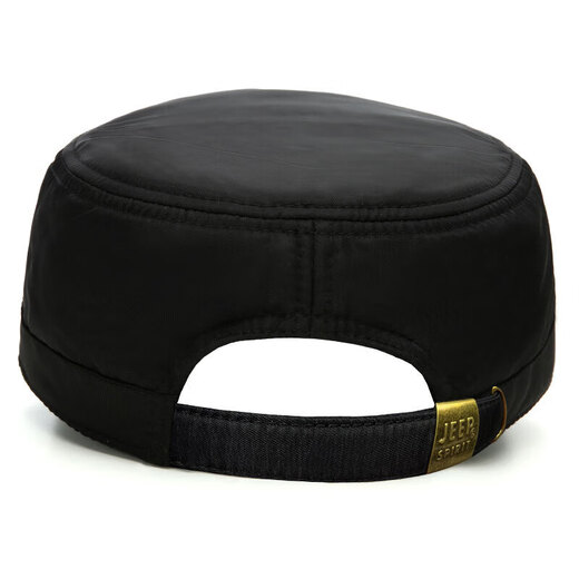 Jeep (JEEP) hat men's winter velvet thickened warm flat cap outdoor peaked hat winter hat middle-aged and elderly dad hat