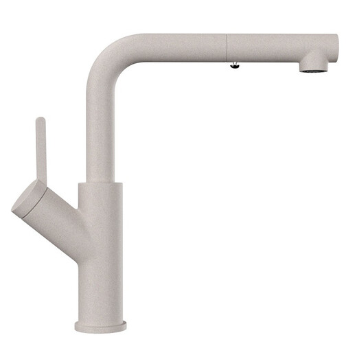 Marboo allemand de cuisine de cuisine robinet en cuivre complet cuivre chaud et à chaud de la pression à l'épreuve de la pression à l'épreuve du ménage bassin robinet blanc pistole