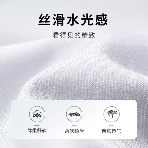 Goldlion 5A antibacterial/anti-wrinkle/modal spring and summer formal long-sleeved shirt men's solid color easy-care white shirt