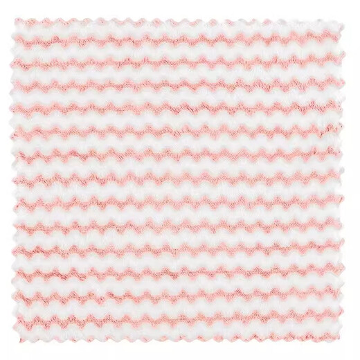 Shy Xiaoqing coral velvet rag, absorbent dishcloth, kitchen special non-linting towel, thickened table wiping cloth, lazy scouring pad, 10 coral velvet rags