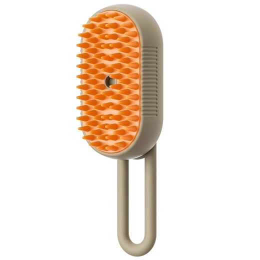 Yile Pet Pet Spray Massage Comb No Bathing Bath Brush Cat Hair Comb Dog Hair Special Cat Comb Spray Water to Remove Floating Hair Artifact Spray Massage Brush Milk Coffee Color