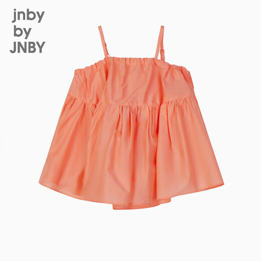 jnby by JNBY江南布衣童装吊带背心夏可爱宽松休闲舒适透气女童儿童1N6013590 679荧光粉 140 cm
