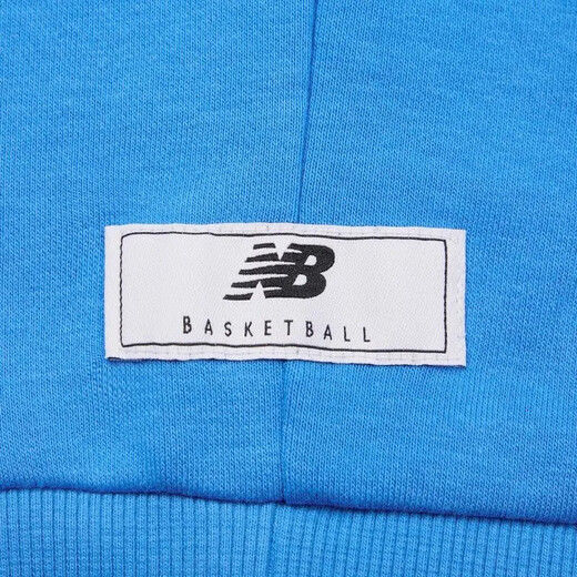 NEW BALANCE NB Outlet Hooded Sweatshirt Men's Casual Sports Knitted Print Loose Pullover Top MT13583-HLU L