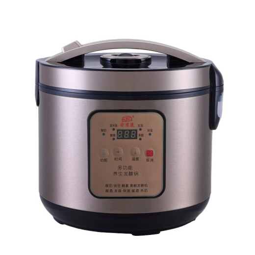 AN ZHI K yogurt machine commercial large capacity fully automatic sweet rice wine fermented glutinous rice and glutinous rice household multi-function homemade fruit enzyme fermentation machine fully automatic yogurt machine stainless steel 6L home professional yogurt machine