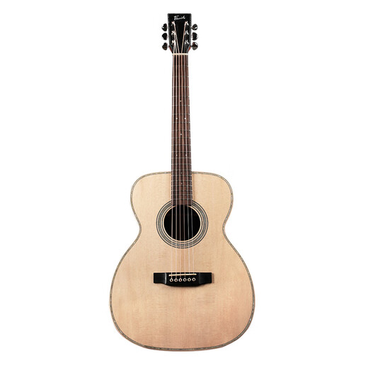 Fanxi Mic-Serie Mini Full Single Folk Gitarre Gegerbtes Gitarre Glossy Nitro Farbe Advanced Performance Gitarre Mic-Mini 38 Zoll 00 Barrel Holzfarbe Elektrobox