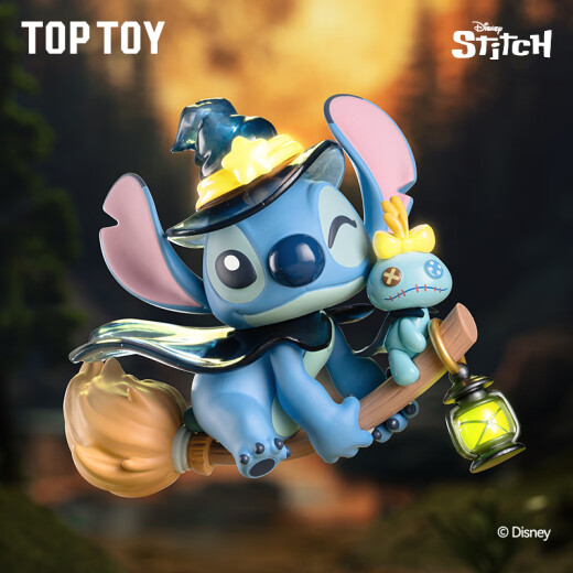 TOP TOY迪士尼史迪奇搞怪日记系列手办史迪仔盲盒玩具六一儿童节礼物单盒