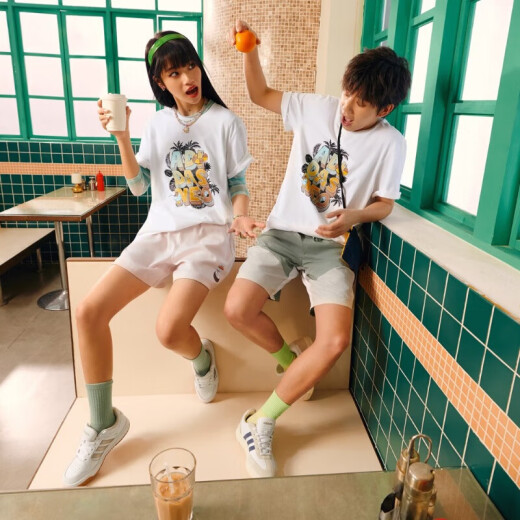 阿迪达斯（adidas）【京东奥莱】NEO男女运动短袖T恤 IP3884 XS