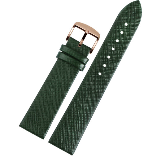 Yoyang kleines grünes Uhrengurt an armani ar11149 cardison renault dunkelgrüne kuhweihershöre echte Leder Uhr Kette für Frauen 14mm dunkelgrüne Uhrengurt goldene Schnalle 14mm