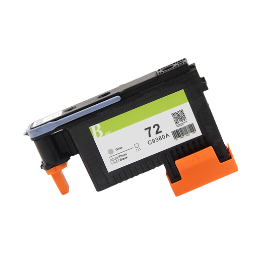 Beijing Cheng es adecuado para HP HP T610/T770/T790/T795/T1100 Tinta de cartucho de plotter 72 Boquilla de las impresiones No. 72 Pinthead (Photo Black Pk + Grey Gy)
