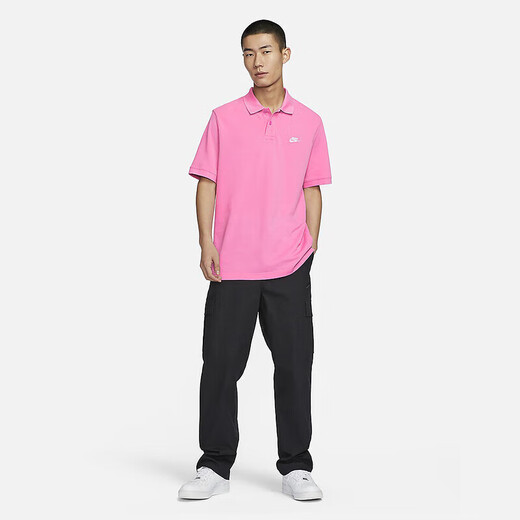 耐克（NIKE）短袖POLO衫男夏新款刺绣运动休闲棉质翻领T恤 FN3895-675 S