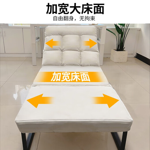 午憩宝沙发床两用折叠椅折叠床沙发客厅卧室家用办公室午休床沙发椅 【防水/防污】可坐可躺-日落橙