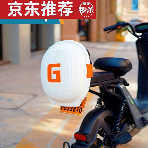 适用于电动自行车后备箱 电动车后备箱尾箱储物箱雅迪爱玛 L9928磨砂白色普通款