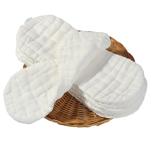 Xiqinbao Baby Diapers 10-lemer марлевые новорожденные кольцо мочи мочщики, подгузники Большой размер 46*17cm5 упаковка