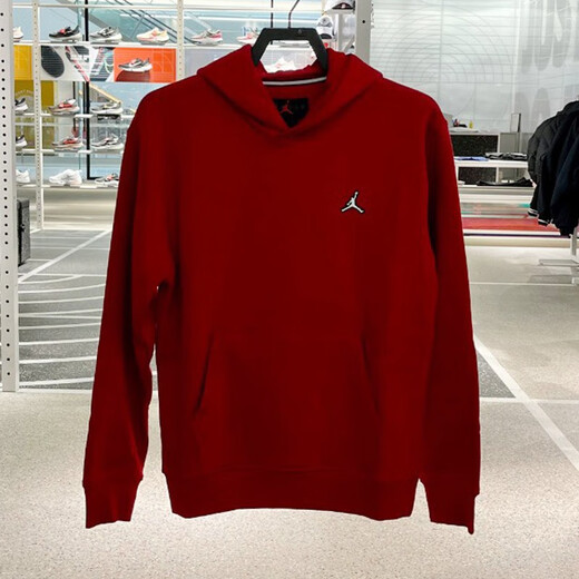Nike (Nike) Veste pour hommes de sport et d'automne en tricot en velours à capuche chaude en velours sweat-shirt DQ7467-091 DQ7467-687 Chinese rouge plus velours 3xl