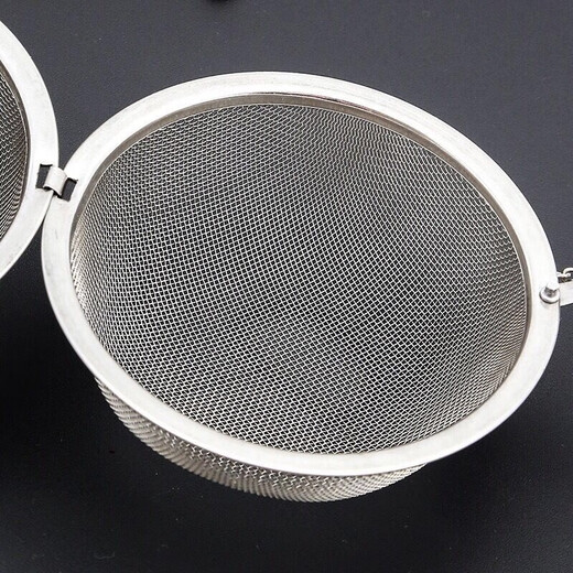 Sheng Gongman seasoning new ball bag stainless steel marinade seasoning ball soup stew aniseed spice box flavor 304 medium seasoning ball 7 cm