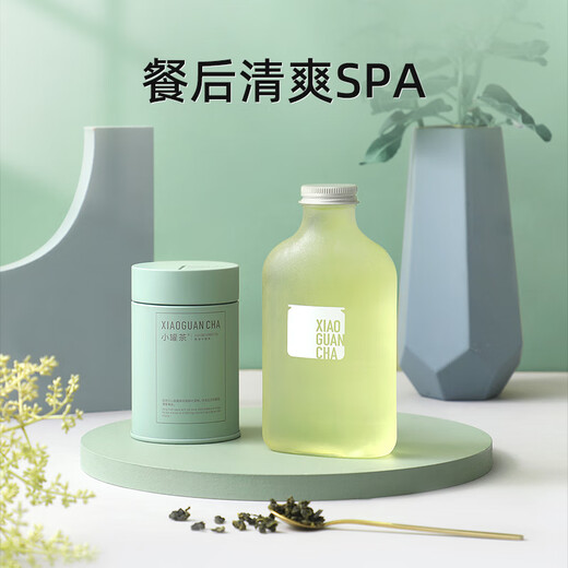 Kleine Dose Tee, Tee Geschenkbox, besondere Tieguanyin -Duftart, Oolong -Tee, frischer Orchideendufttee, eigene Tieguanyin 50g*1 Dose