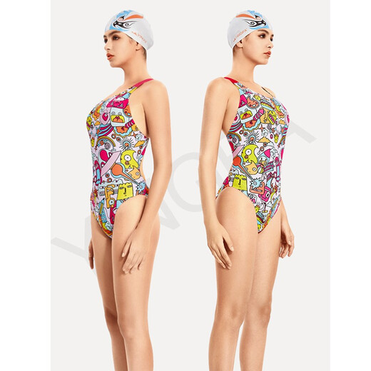
Yingfa (YINGFA) competitive swimsuit women's competition training professional swimsuit anti-chlorine quick-drying one-piece triangular swimsuit color-Y677 L [height 155-160/weight 43-50kg]