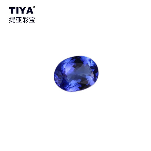 TIYA Tiya colored gemstone tanzanite, dark blue loose tanzanite stone, tanzanite 3-4ct T023 3.41ct